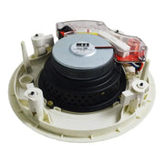 White 2-Way 6" 120 Watts 6 Ohms In-Ceiling Home Theater Speaker (pair) The Wires Zone