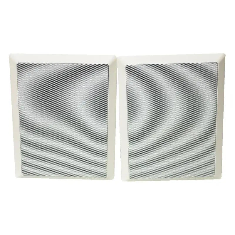 White 2-Way 6" 120 Watts 6 Ohms In-Wall Home Theater Speaker (pair) The Wires Zone