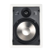 White 2-Way 6" 120 Watts 6 Ohms In-Wall Home Theater Speaker (pair) The Wires Zone