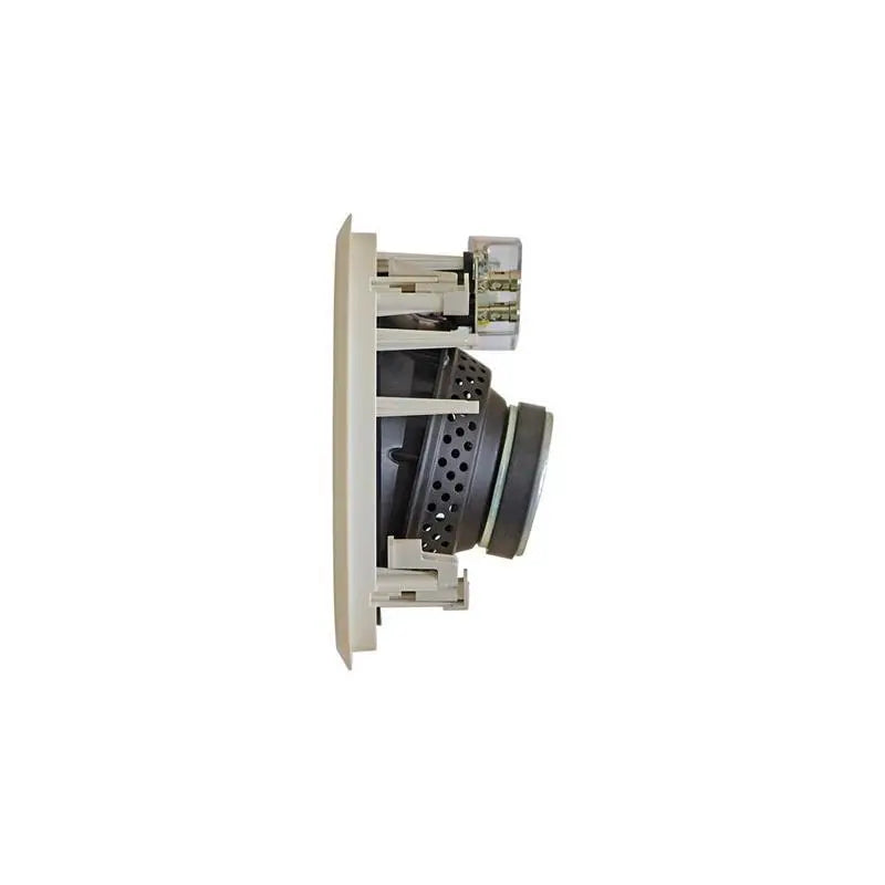 White 2-Way 6.5" 100 Watt 6 Ohms In-Ceiling Tilted Home Speaker (pair) The Wires Zone