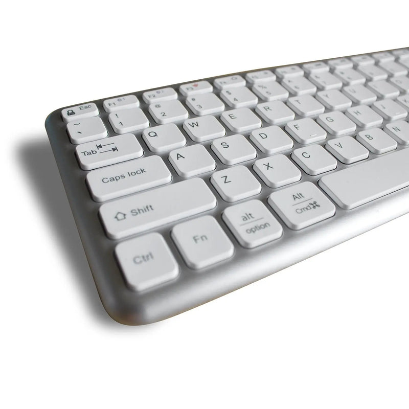 Wireless Bluetooth 4.0 Keyboard Full Size Ultra-Slim Dual-Mode for Windows/Mac/Phone/Tablet Others