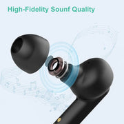 Wireless Bluetooth Earbuds Headphones CVC 8.0 Noise Reduction with Charging Case Others