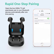 Wireless Bluetooth Earbuds Headphones CVC 8.0 Noise Reduction with Charging Case Others