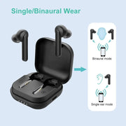 Wireless Bluetooth Earbuds Headphones CVC 8.0 Noise Reduction with Charging Case Others