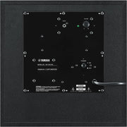 Yamaha NS-SW100 10" Compact Powered Subwoofer Stylish Matte Black Yamaha