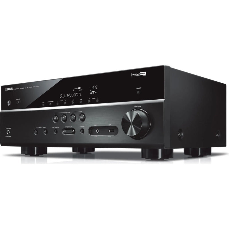 Yamaha RX-V385 5.1-channel Home Theater A/V Receiver Wireless with Bluetooth Yamaha