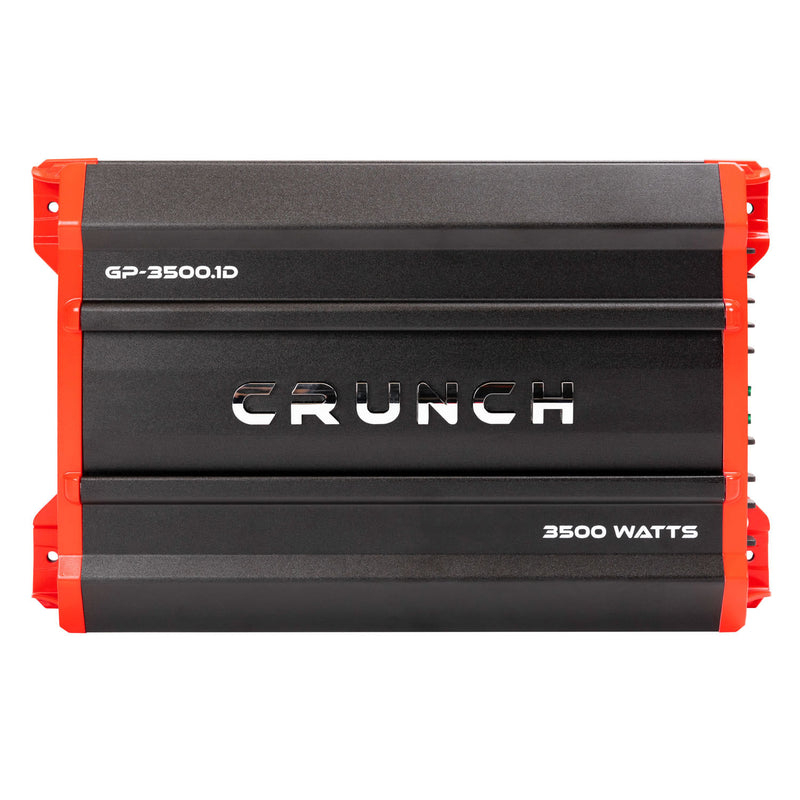 Crunch GP-3500.1D Ground Pounder 1-Channel Class D 3500 Watts Car Amplifier