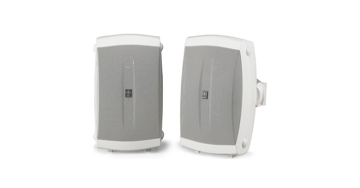 Yamaha NS-AW150W 2-Way 120 Watt 6 Ohms All-Weather Indoor or Outdoor Speakers White (Pair)