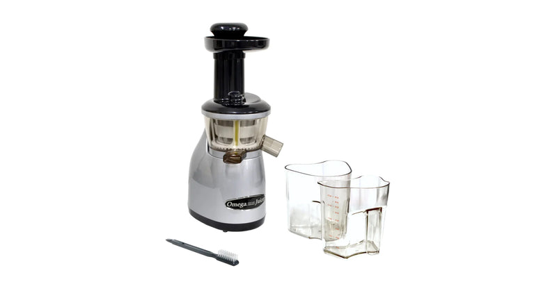 Omega VRT330 Dual-Stage Juicer Single-Auger Low-Speed 80 RPMs