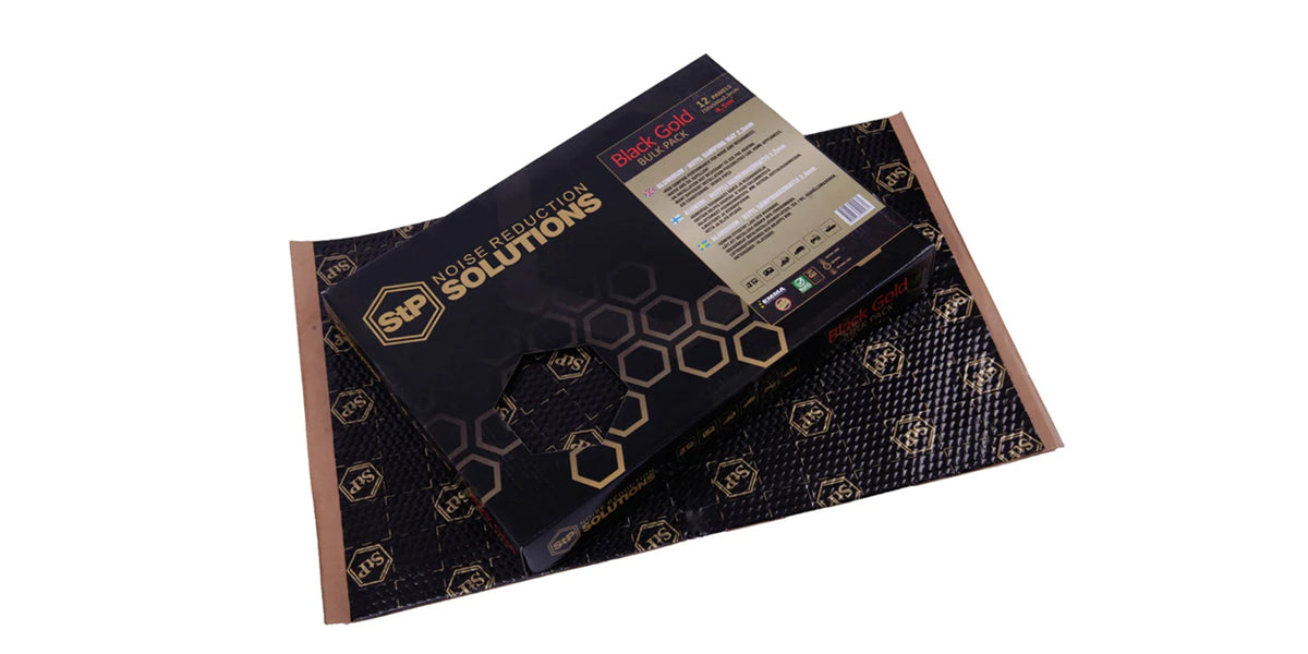 Standartplast STP Black Gold Sound Noise Control Adhesive Car