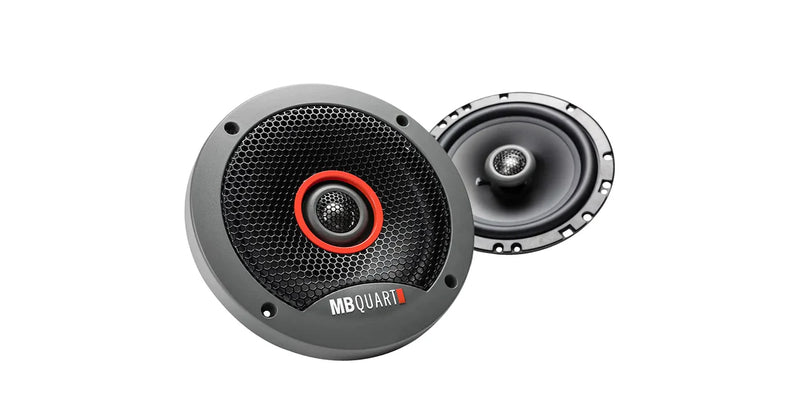 MB Quart FKB116 Formula Series 6.5" 2-Way Coaxial Car Audio Speakers 120W (Pair)