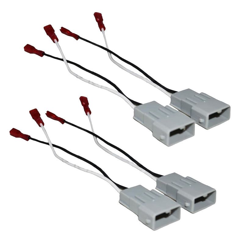 Speaker Connector for Select 1986-2013 Acura/Honda/Isuzu (2 pairs)
