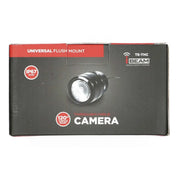 iBEAM TE-THC 120 Degree Viewing Angle Universal Through-hole Black Backup Camera iBeam