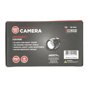 iBEAM TE-THC 120 Degree Viewing Angle Universal Through-hole Black Backup Camera iBeam