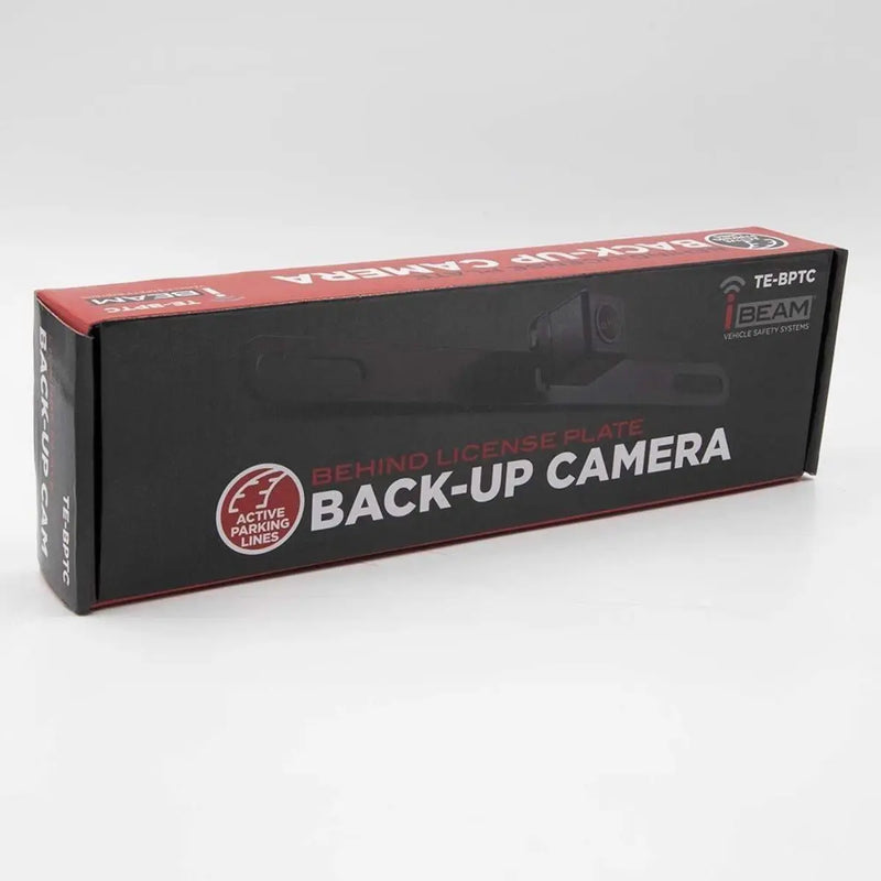 iBeam TE-BPTC Behind License Plate Camera w/ Active Parking Lines 170° Viewing Angle iBeam