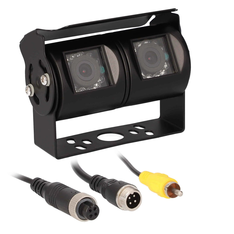 iBeam TE-CCDL1 Adjustable 12 IR LED Universal Dual-View Commercial Camera iBeam