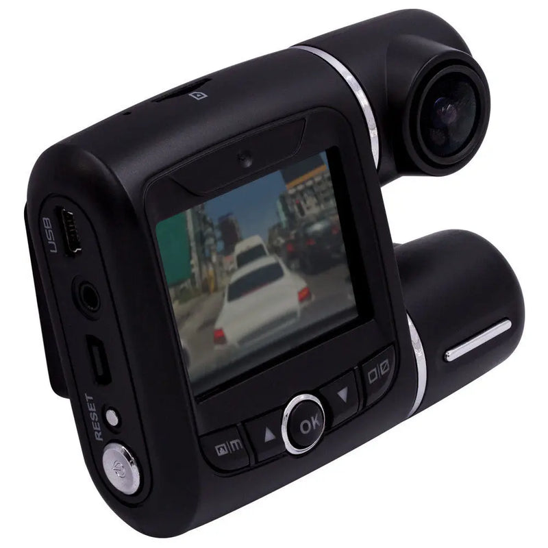 iBeam TE-DVR-DL Dual Camera HD DVR with Built-in G-force Sensor and Screen iBeam