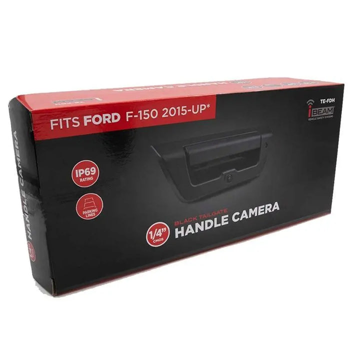 Fdh Camera iBeam TE-FDH Tailgate Handle Rearview Camera Ford F150 2015-2017