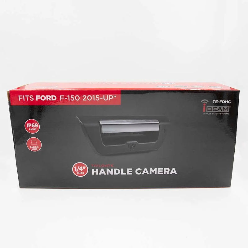 iBeam TE-FDHC Ford Chrome Factory Replace Tailgate Handle 1/3in CMOS Camera iBeam