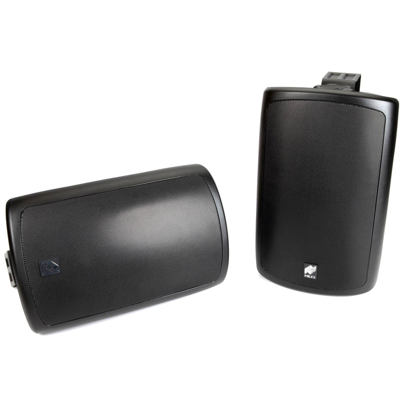 Niles OS5.5 5" Indoor or Outdoor 100W 2-Way Stereo Speakers Black (pair)