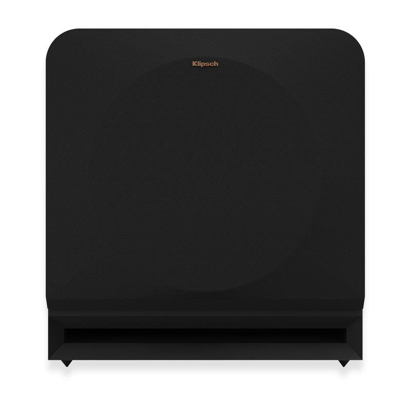 Klipsch RP-1000SW 10" 600W Home Audio High Excursion Powered Subwoofer with Built-In Amplifier